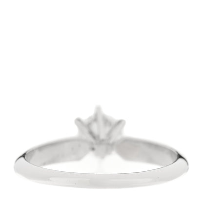 Tiffany Platinum Diamond .50ct Solitaire Engagement Ring 50 5.5 4 of 4