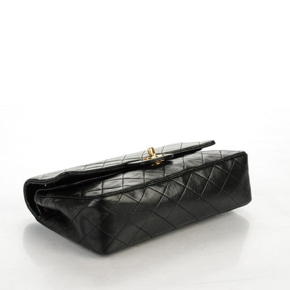 Chanel Lambskin Quilted Medium Double Flap Black 4 of 7