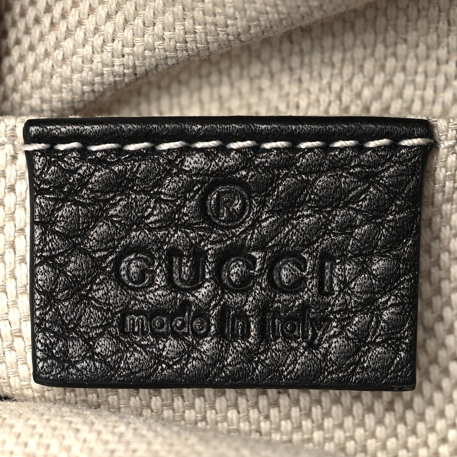 Gucci Pebbled Calfskin Mini Soho Chain Bag Black 6 of 9