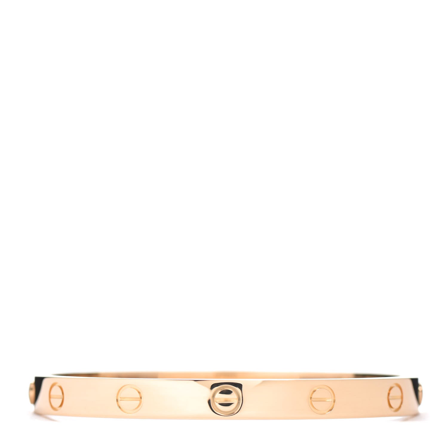Cartier 18K Yellow Gold LOVE Bracelet 17 3 of 4