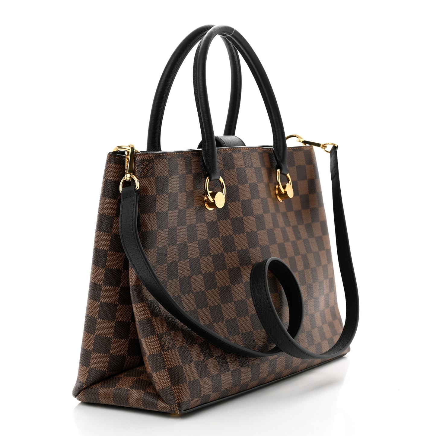 LOUIS VUITTON Damier Ebene LV Riverside Black