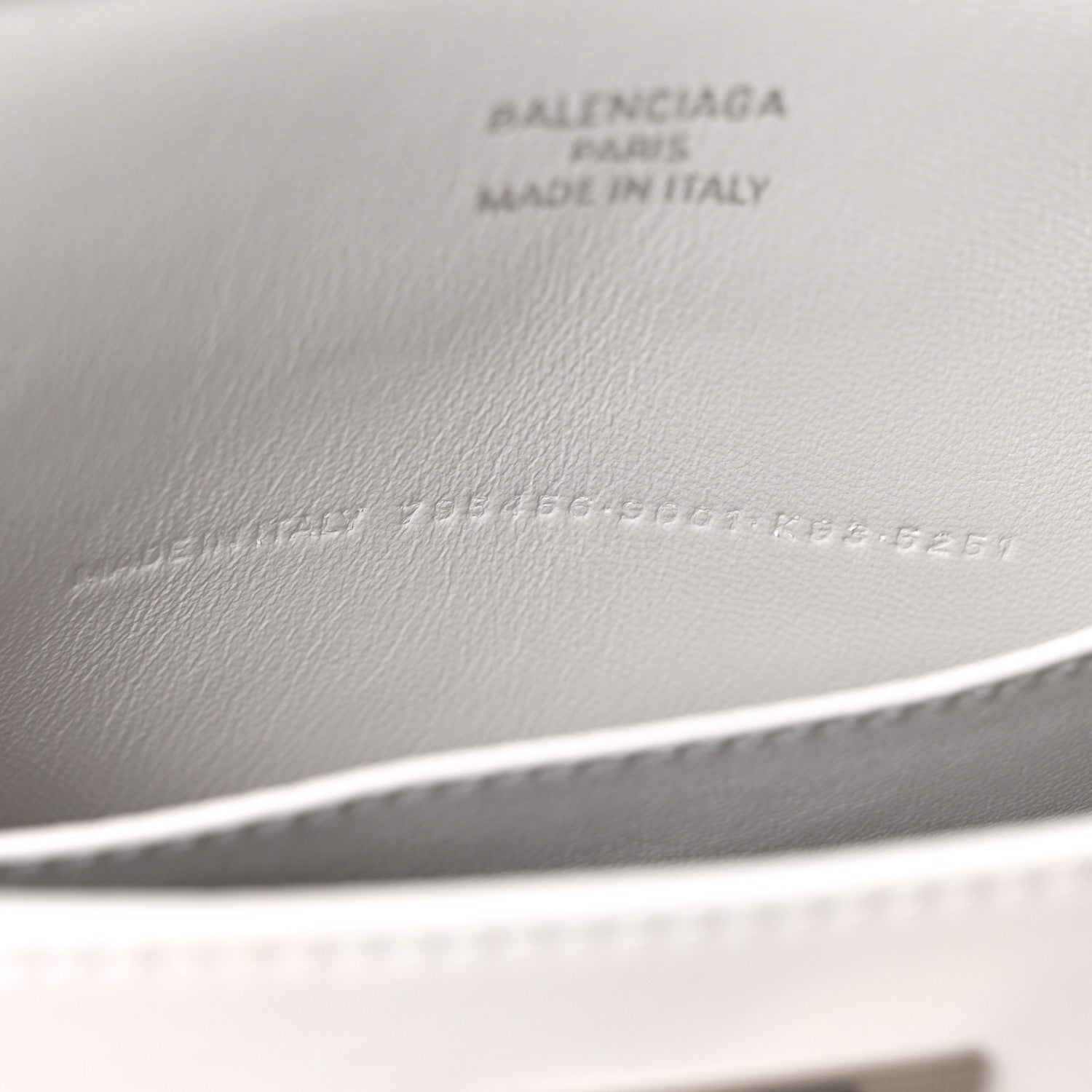 Balenciaga Natural Smooth Calfskin Mini Rodeo Top Handle Handbag Optic White 7 of 10