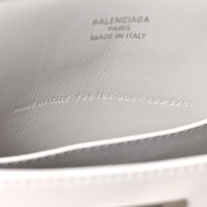 Balenciaga Natural Smooth Calfskin Mini Rodeo Top Handle Handbag Optic White 7 of 10