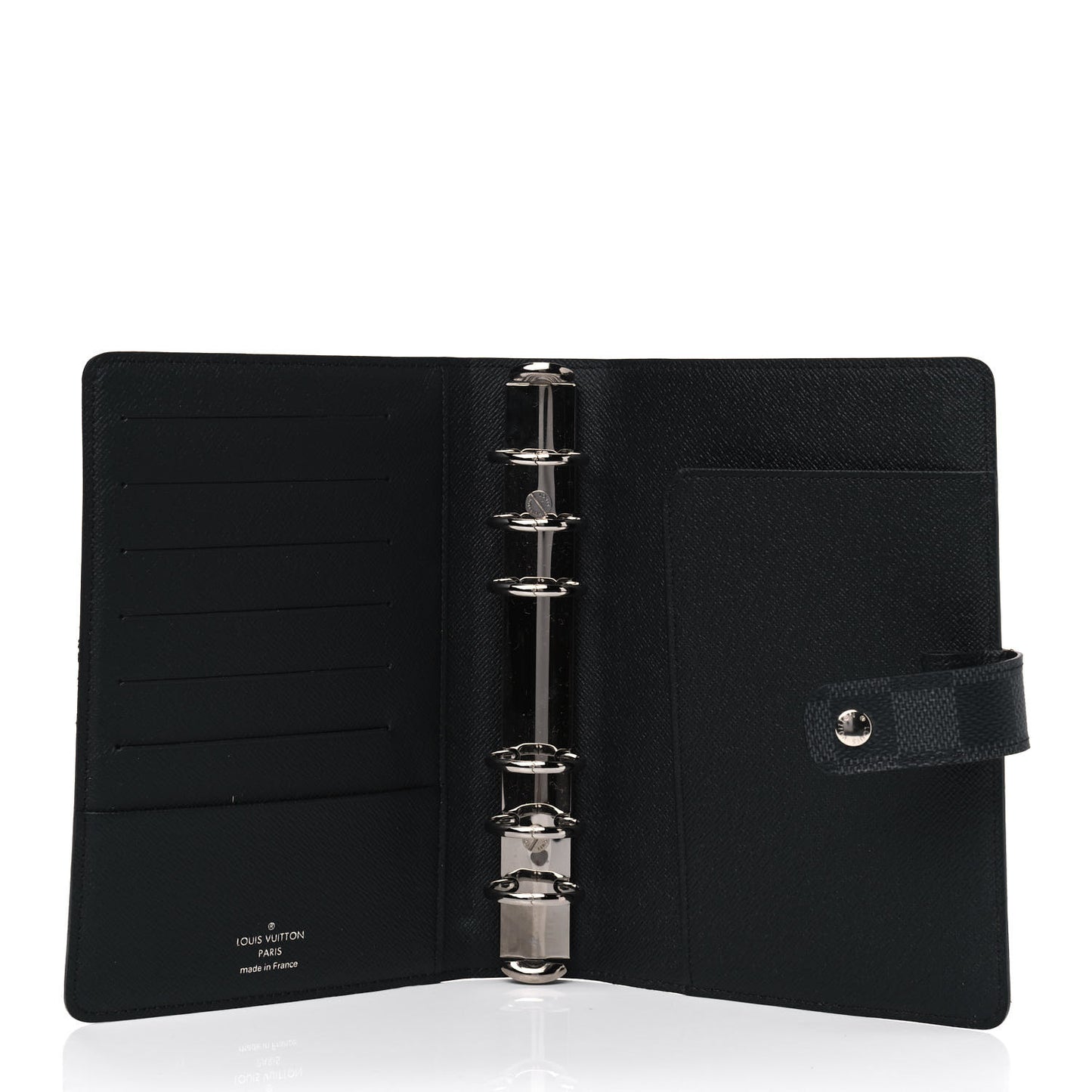 Damier Graphite Medium Ring Agenda Cover