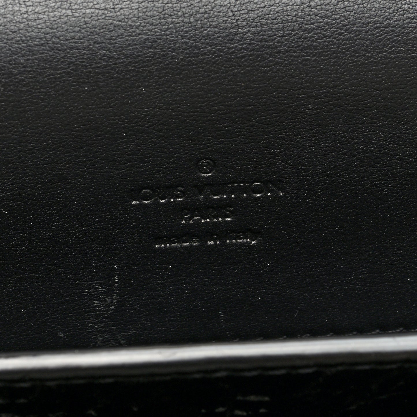 Cuir Indra Portfolio Case Black