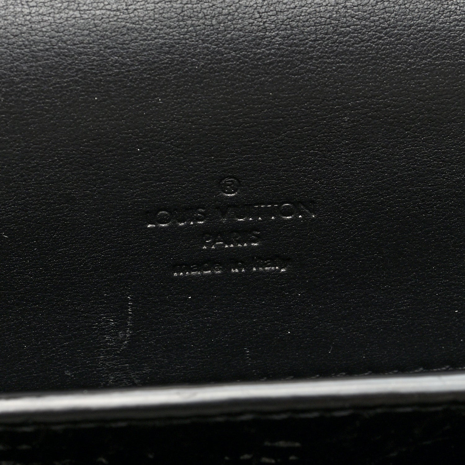 Louis Vuitton Cuir Indra Portfolio Case Black 6 of 8