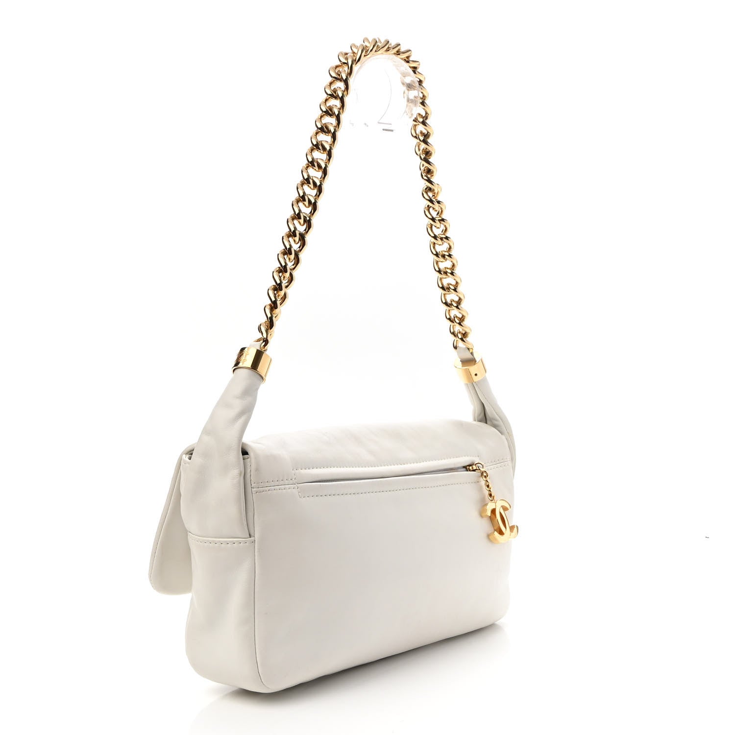 Chanel Lambskin Rodeo Drive Flap White 3 of 10