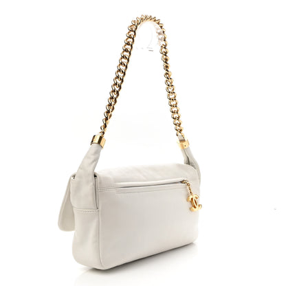Chanel Lambskin Rodeo Drive Flap White 3 of 10