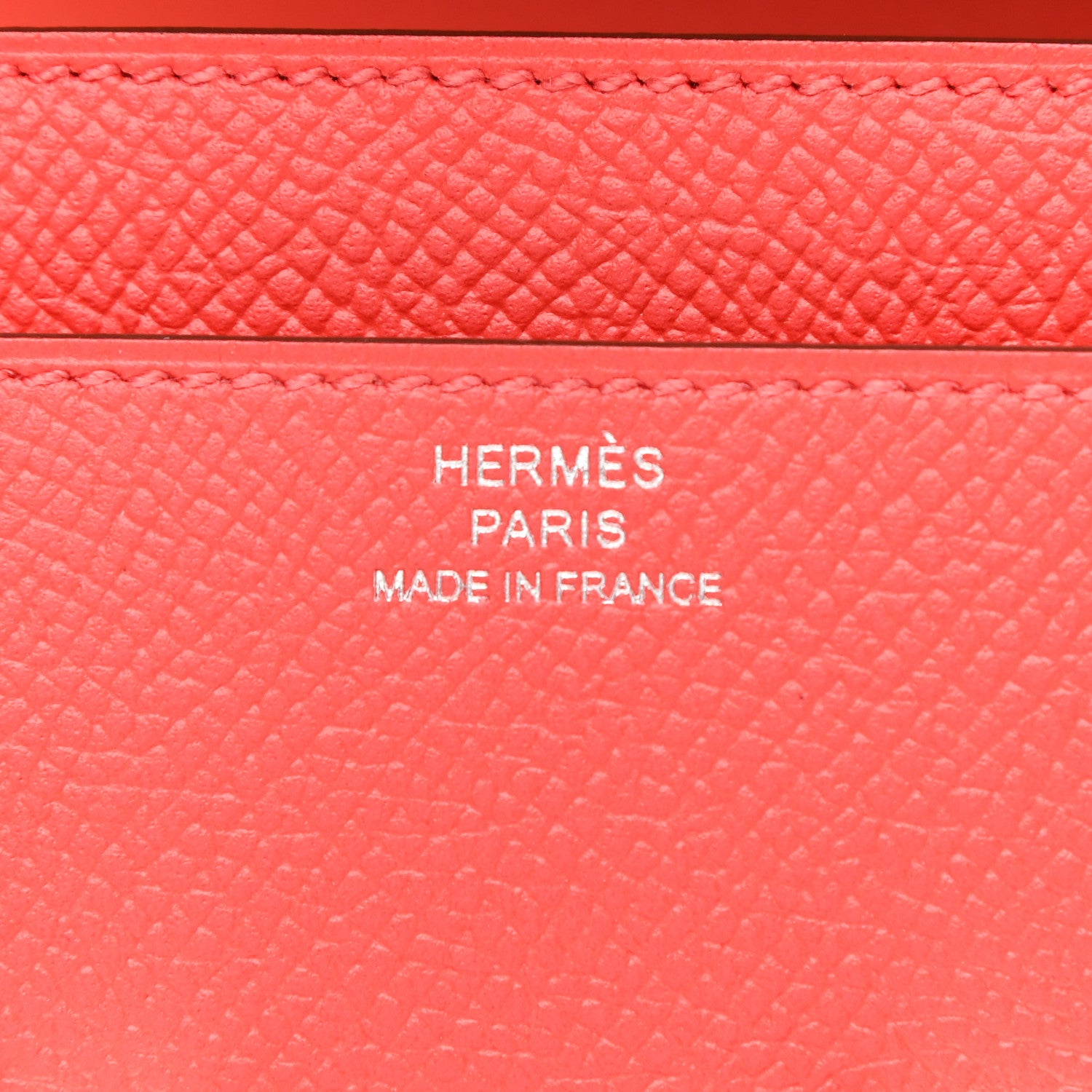 Hermes Epsom Constance Long Wallet Rose Jaipur 6 of 10