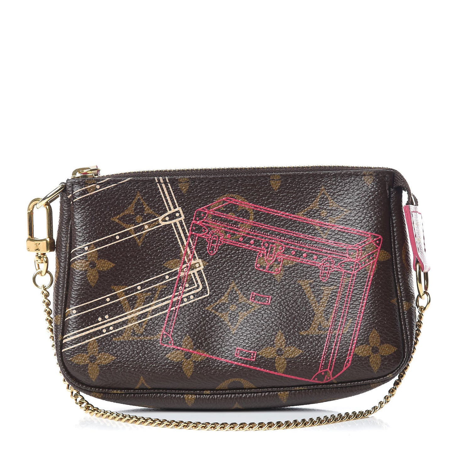 Monogram 2014 Christmas Animation Mini Pochette Accessories