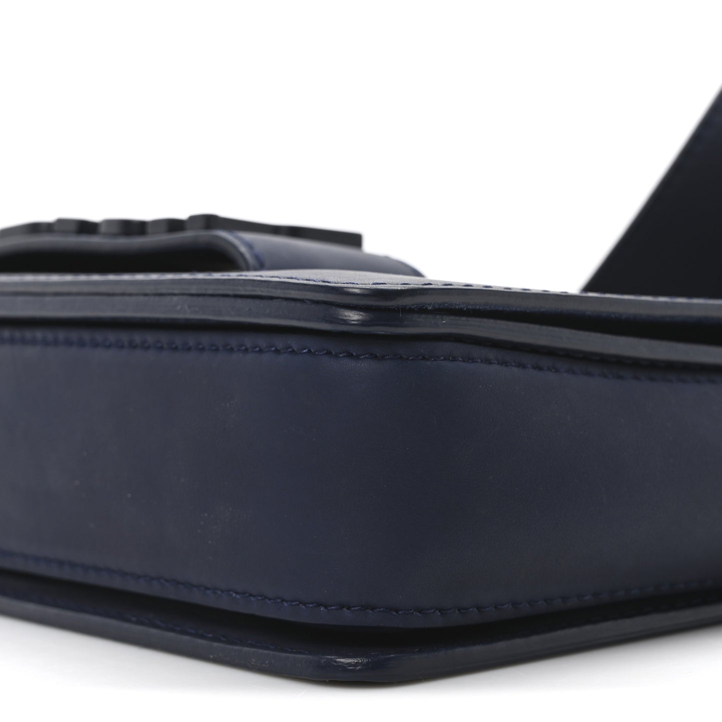 Smooth Calfskin Dio(r)evolution Flap Bag Dark Blue