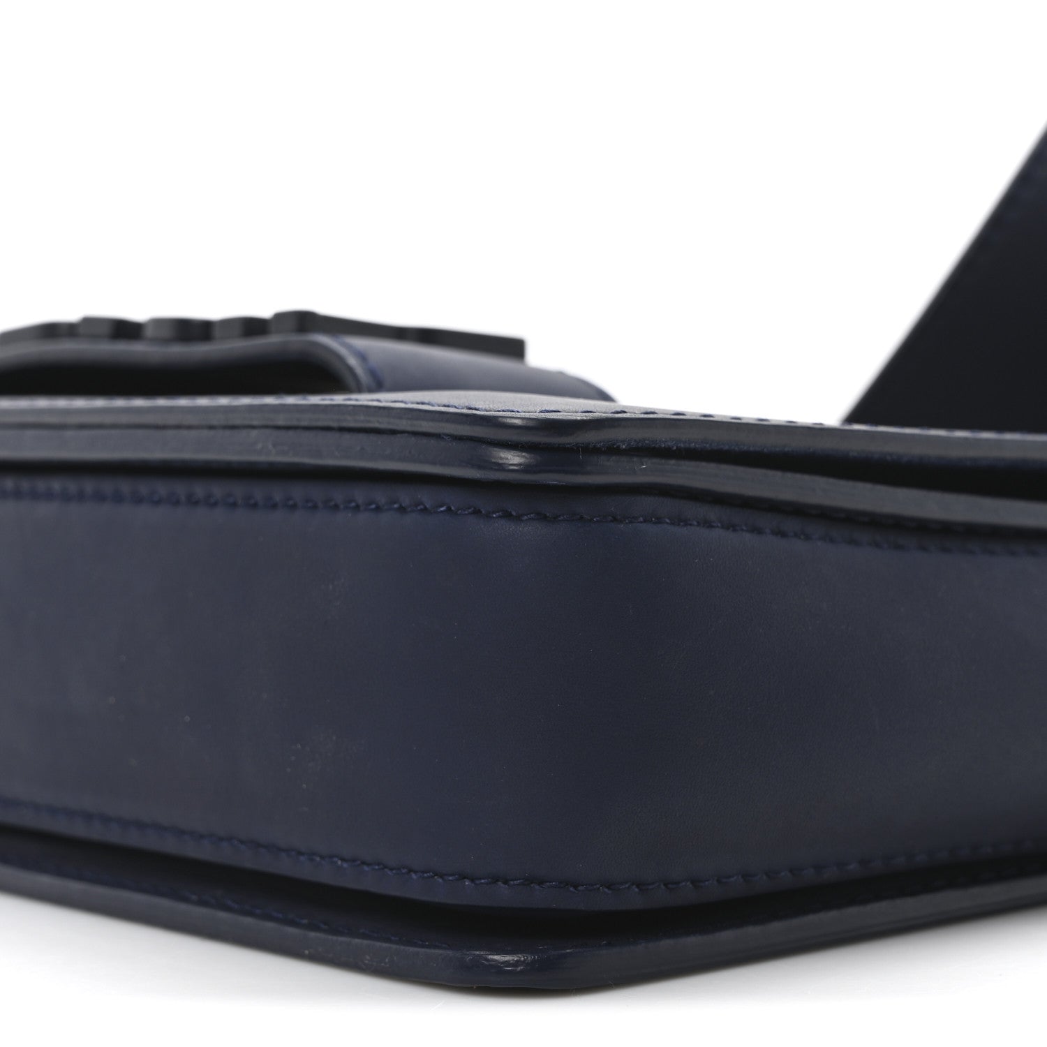 Christian Dior Smooth Calfskin Dio(r)evolution Flap Bag Dark Blue 9 of 9
