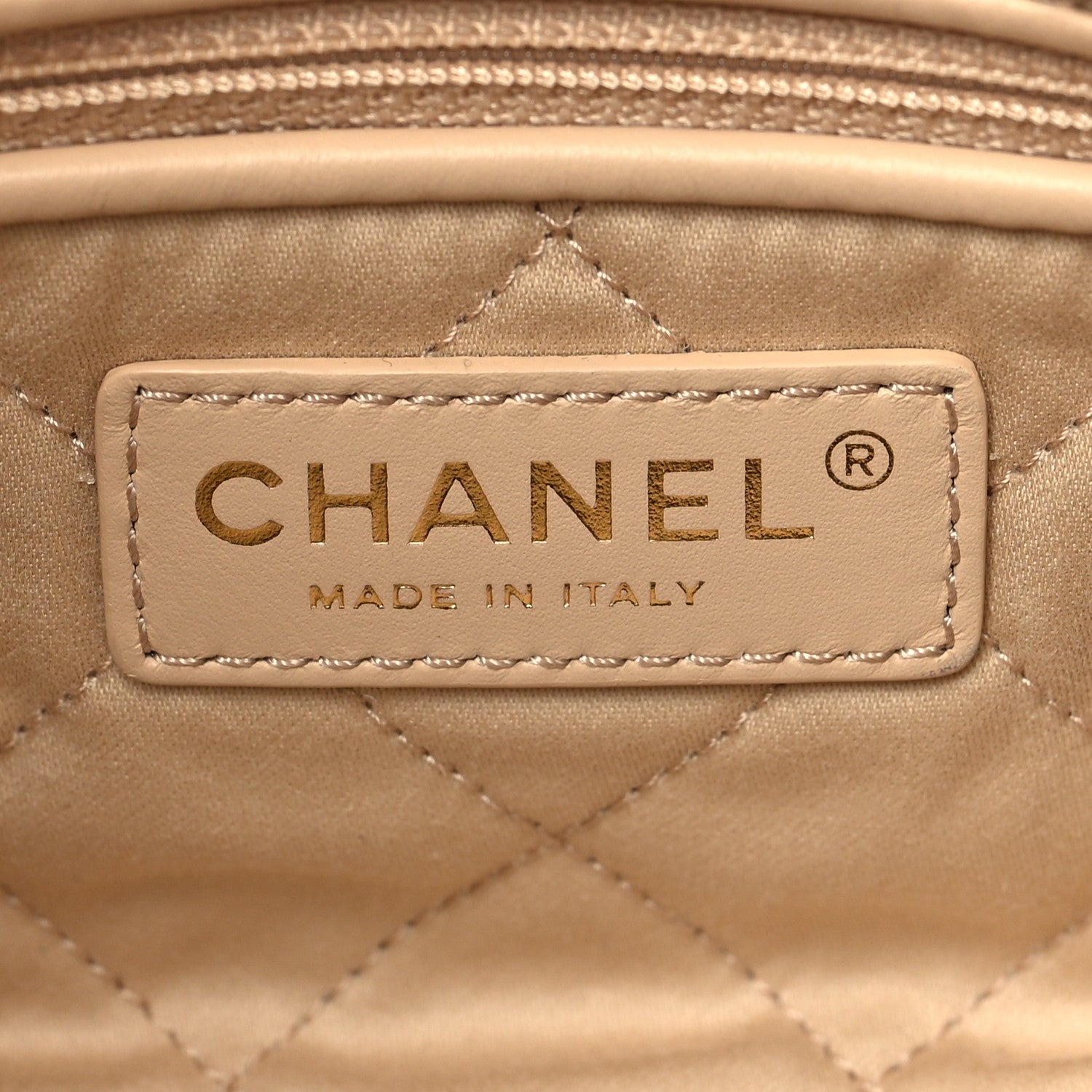 Chanel Shiny Calfskin Quilted Small Chanel 22 White 8 of 12