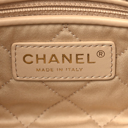 Chanel Shiny Calfskin Quilted Small Chanel 22 White 8 of 12