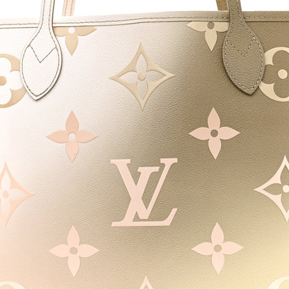 Louis Vuitton Monogram Giant Spring In The City Neverfull MM Sunset Kaki 7 of 9