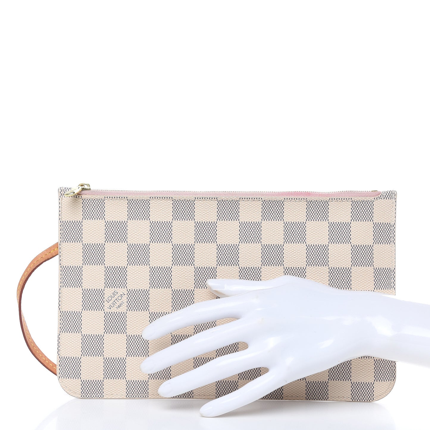 Damier Azur Neverfull MM GM Pochette Rose Ballerine