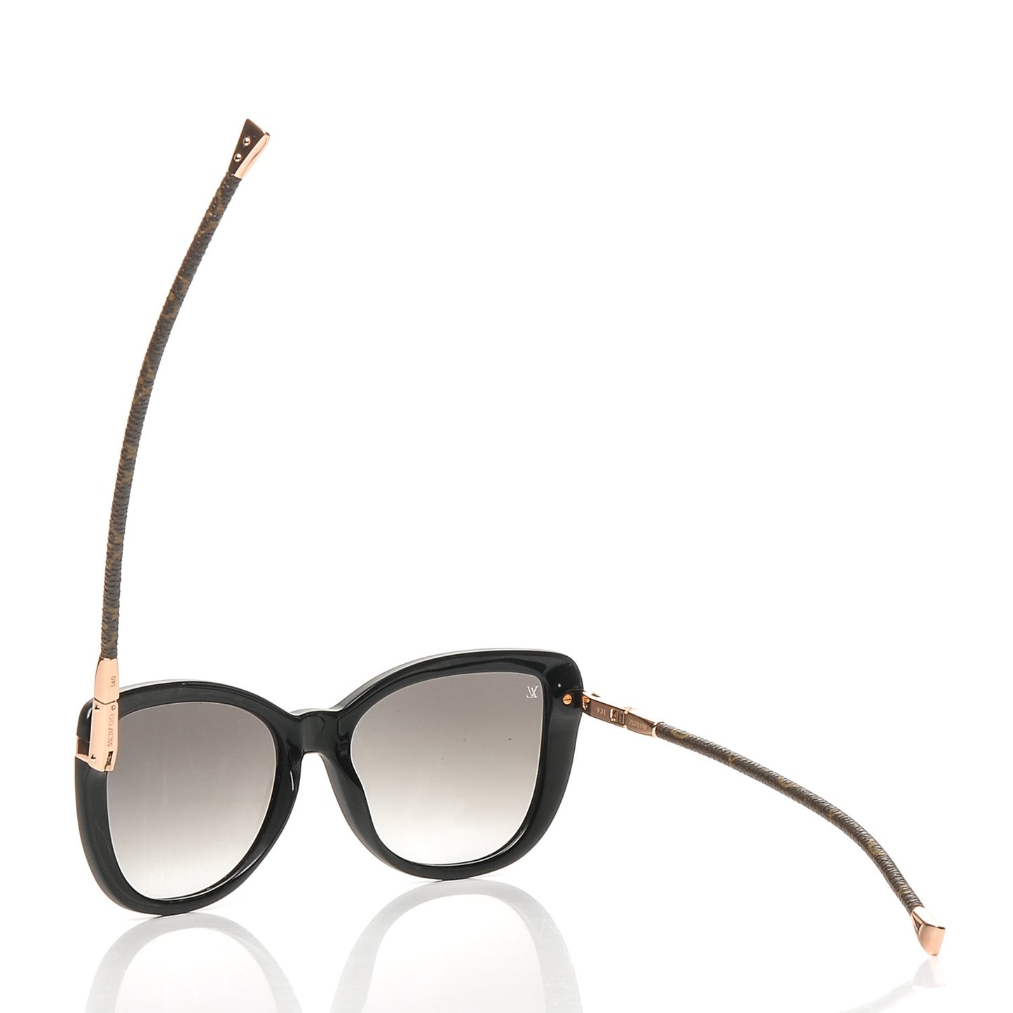 Monogram Acetate Charlotte Sunglasses Z0781W Black