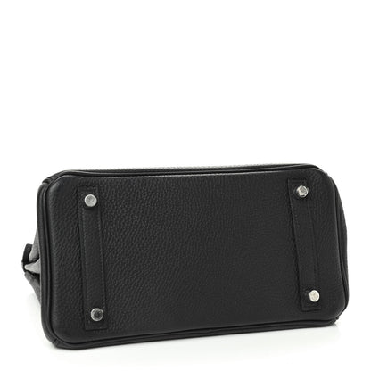 Hermes Togo Birkin 25 Black 4 of 10