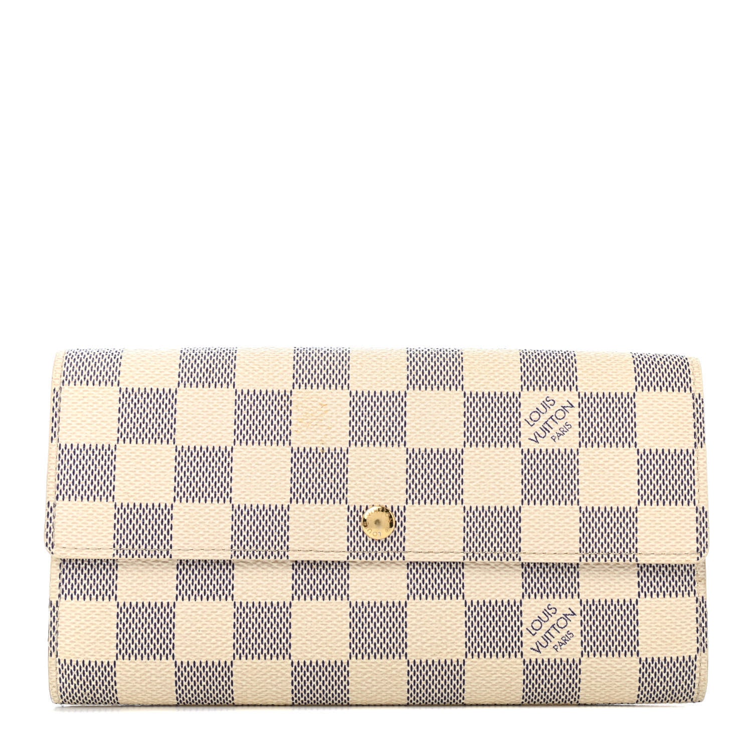 Louis Vuitton Damier Azur Sarah Wallet 1 of 4
