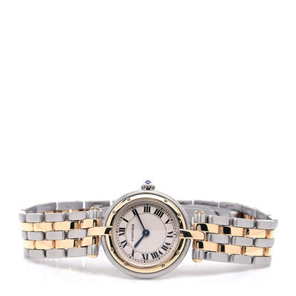 Cartier Stainless Steel 18K Yellow Gold 24mm Panthere Vendome Quartz Watch 2 of 4