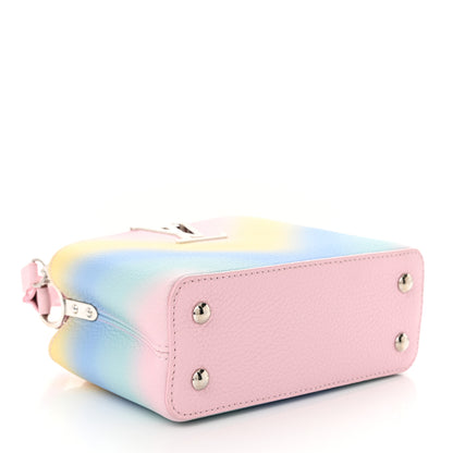 Louis Vuitton Taurillon Mini Degrade Rainbow V Capucines 4 of 11