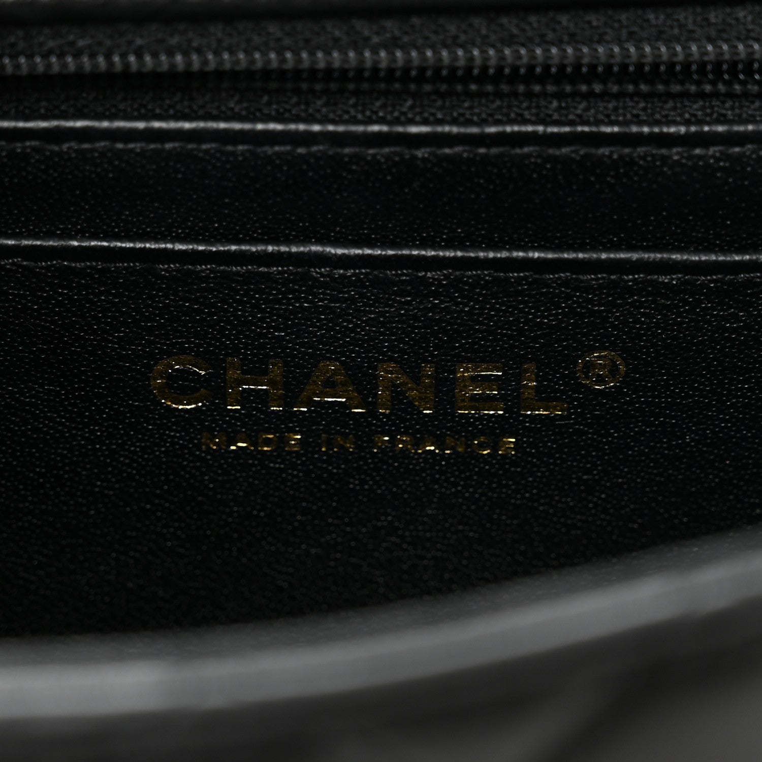 Chanel Lambskin Quilted Mini Top Handle Rectangular Flap Black 6 of 10