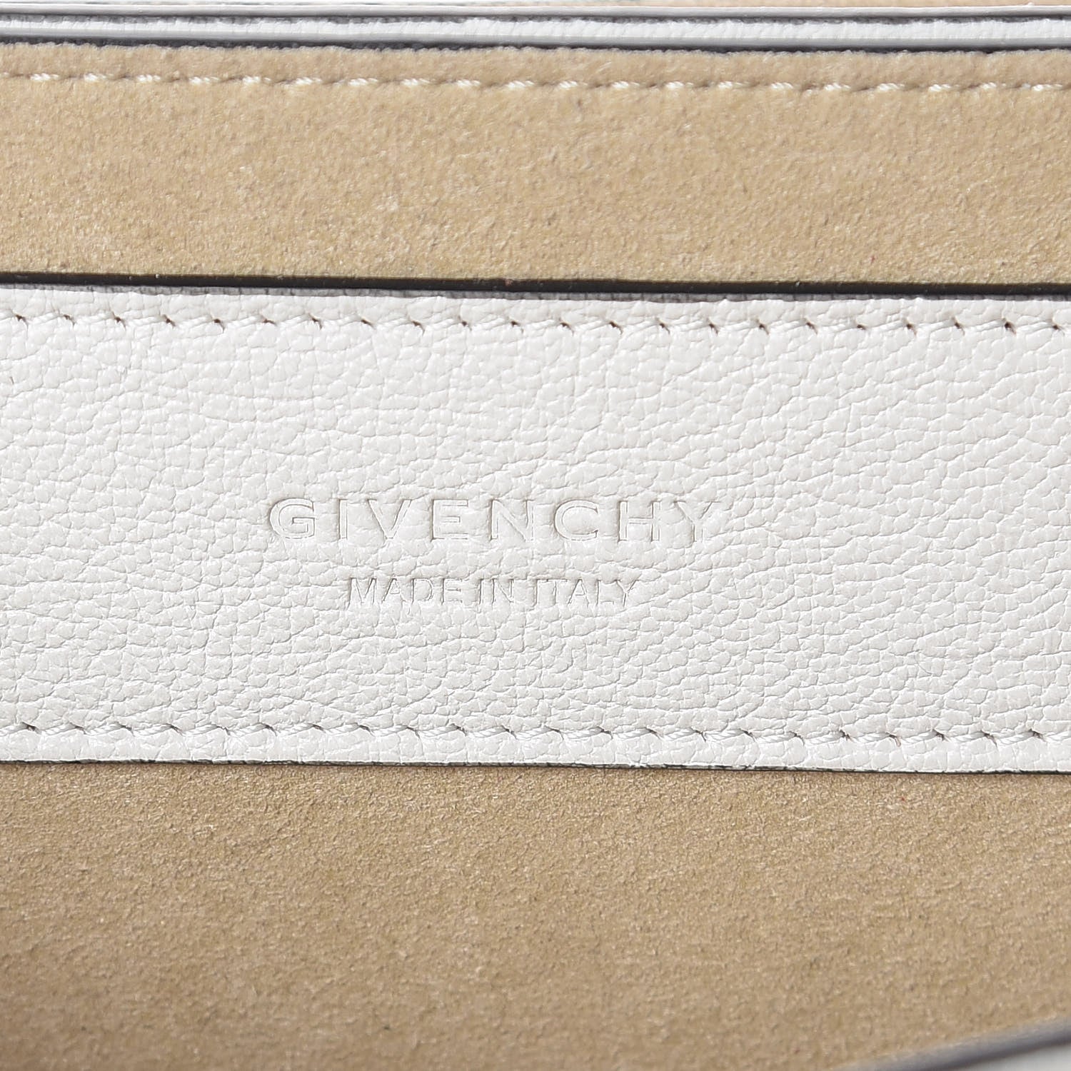 Givenchy Goatskin Small GV3 Shoulder Bag White 8 of 8