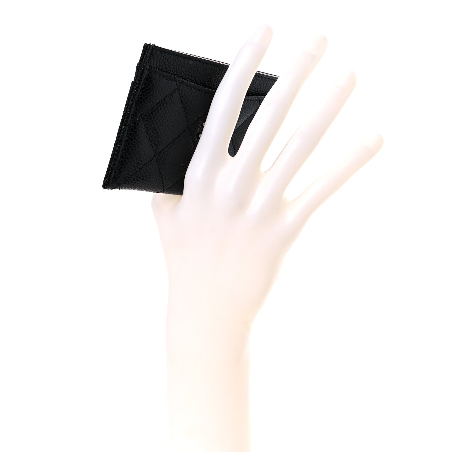 Chanel Caviar Quilted Card Holder Black 3 of 11