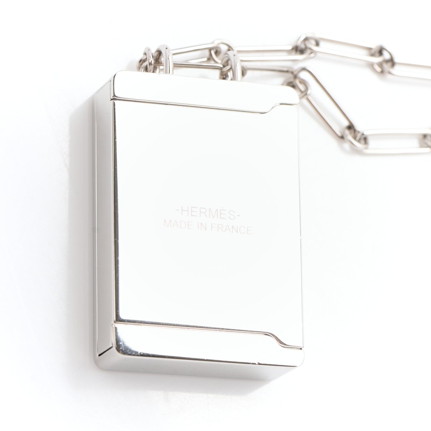 Palladium Enamel Colliers De Chiens Curiosite Dream Box Necklace