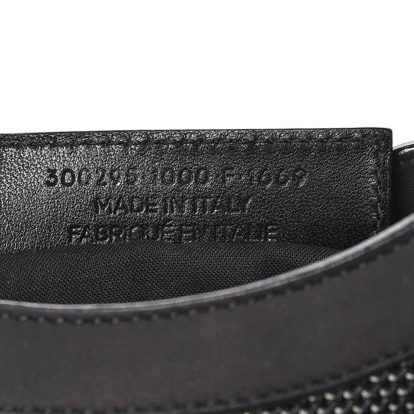 Lambskin Canvas Classic Silver Hardware Mini City Black