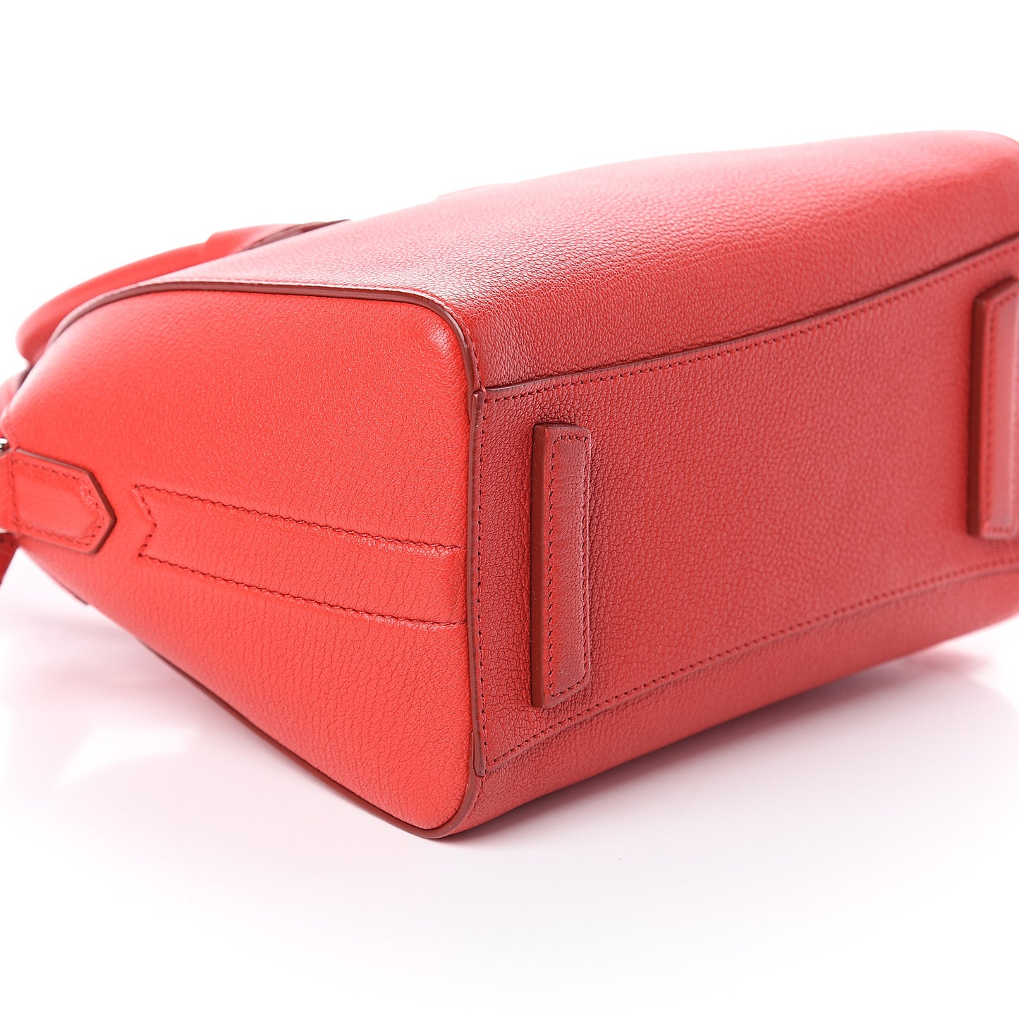 Sugar Goatskin Mini Antigona Medium Red