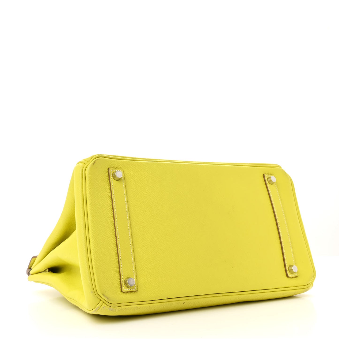 Epsom Candy Birkin 35 Lime Gris Perle