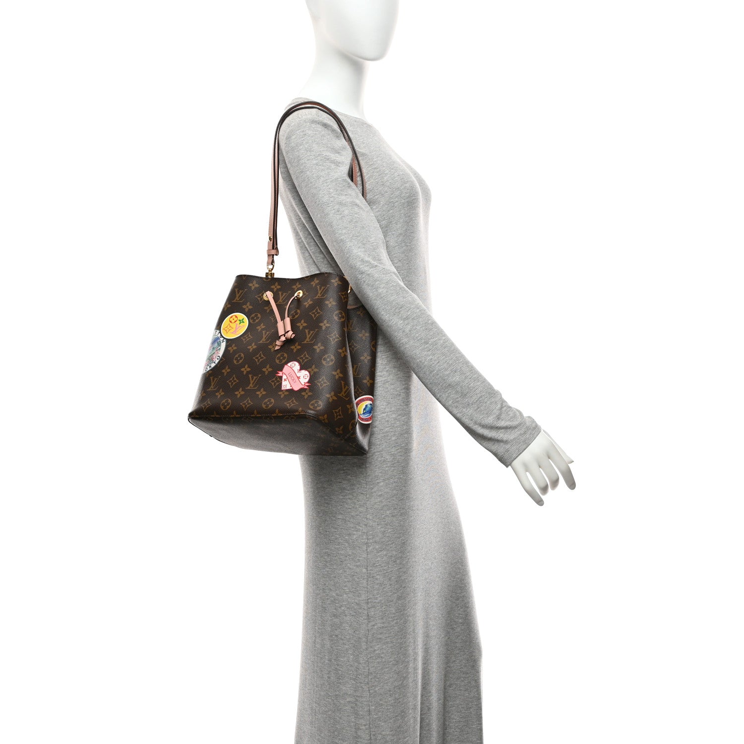 Louis Vuitton Monogram My LV World Tour Neonoe Rose Poudre 2 of 10