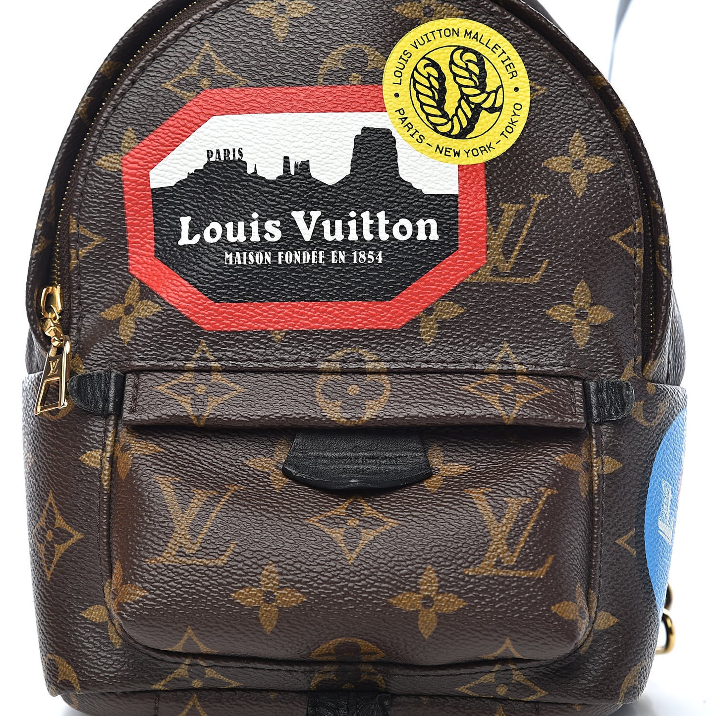 Monogram World Tour Palm Springs Backpack Mini