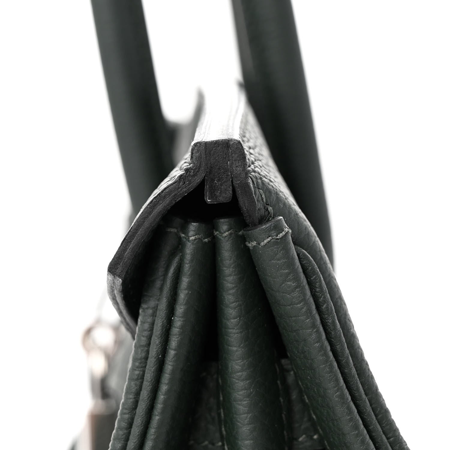 Hermes Togo Verso Birkin 35 Vert Fonce Vert Vertigo 11 of 12