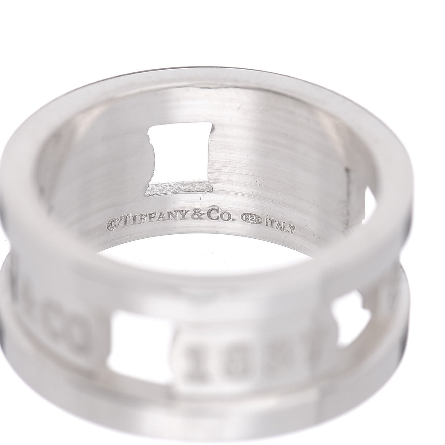 Sterling Silver 1837 Elements Ring 53 6.5