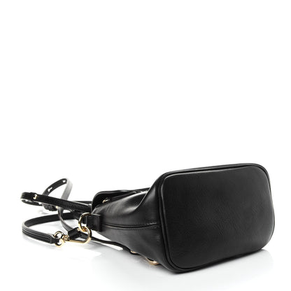 Chloe Suede Calfskin Mini Faye Backpack Black 5 of 5
