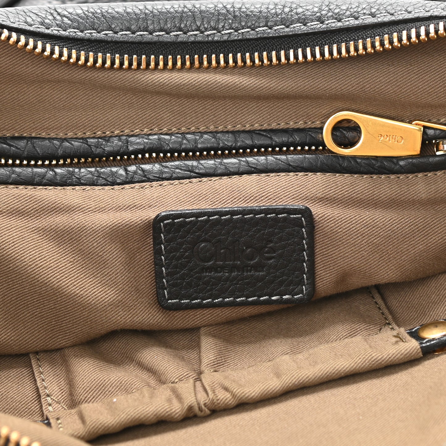 Calfskin Medium Marcie Satchel Black