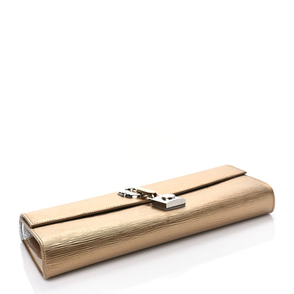 Louis Vuitton Epi Blade Clutch Bronze 5 of 9
