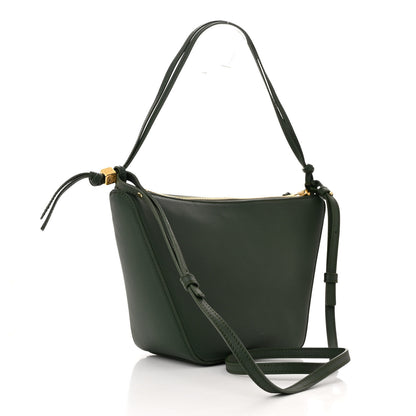 Loewe Calfskin Mini Hammock Hobo Bottle Green 3 of 11