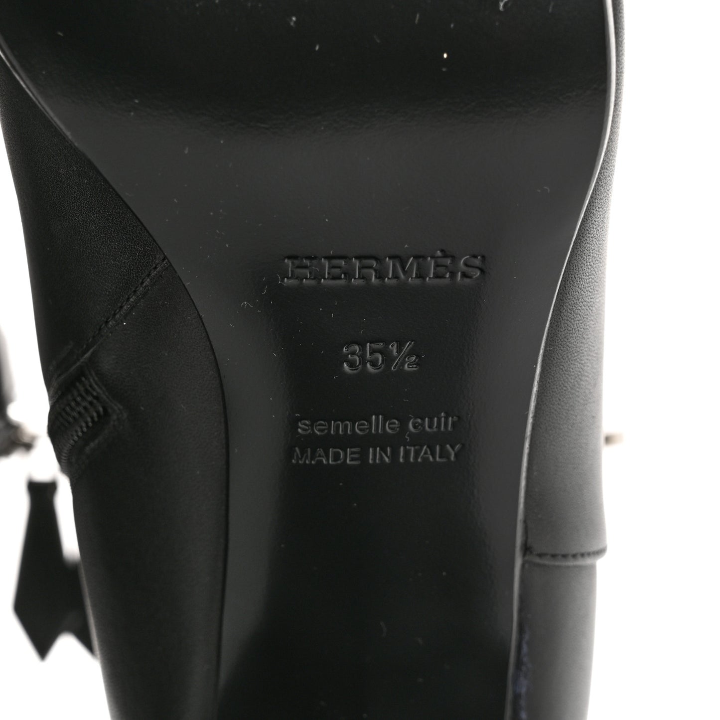 Calfskin Saint Germain Ankle Boots 35.5 Black