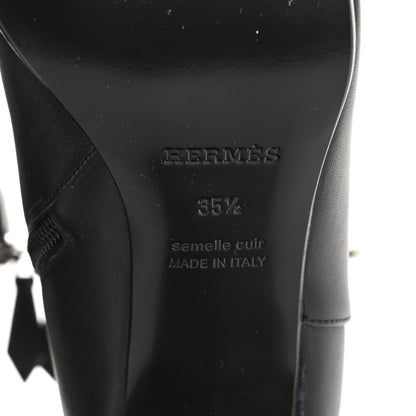 Hermes Calfskin Saint Germain Ankle Boots 35.5 Black 8 of 10