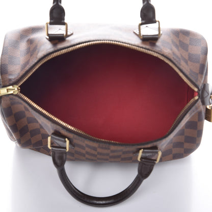 Louis Vuitton Damier Ebene Speedy 30 5 of 8