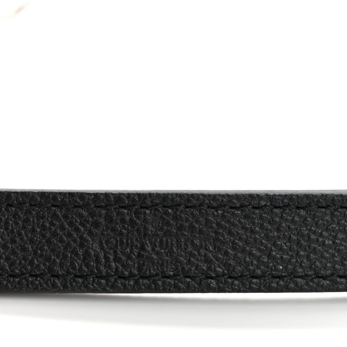 Calfskin Buci Shoulder Strap Black