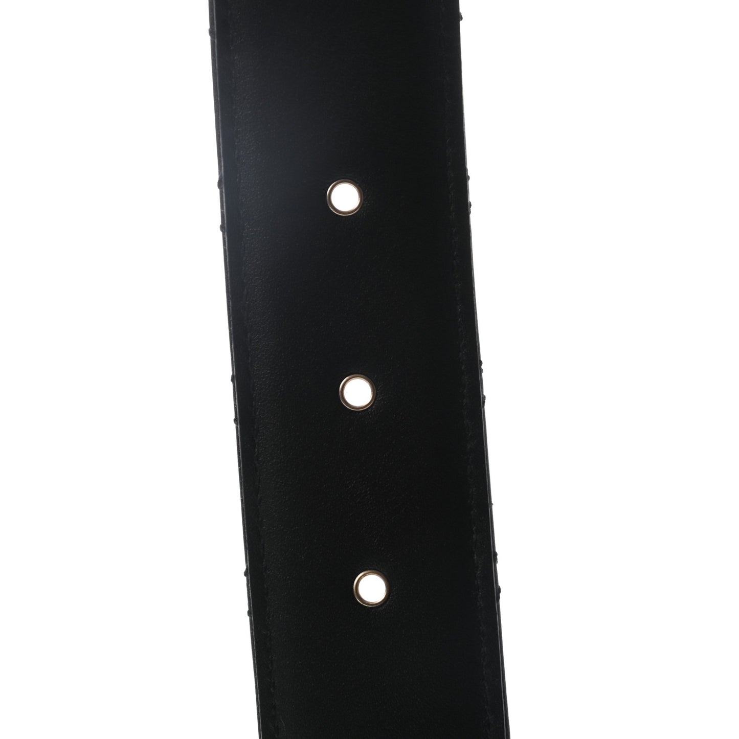 Calfskin Quilted CC Chain Belt 80 Black