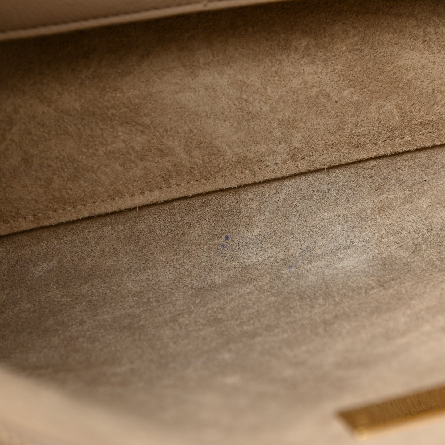 Grained Calfskin Mini Belt Bag Light Taupe
