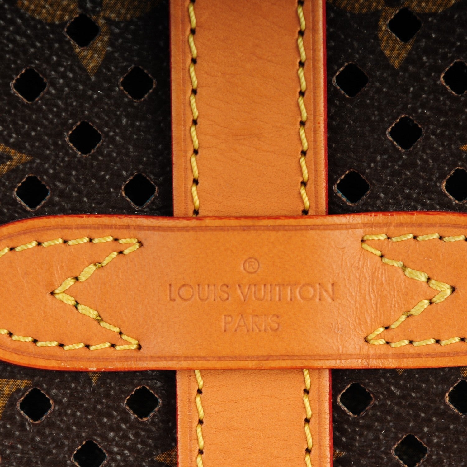 Louis Vuitton Monogram SC Flore Saumur Teal 7 of 7