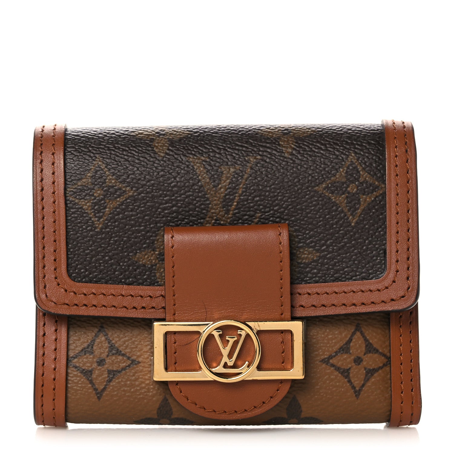 Louis Vuitton Reverse Monogram Dauphine Wallet 1 of 6