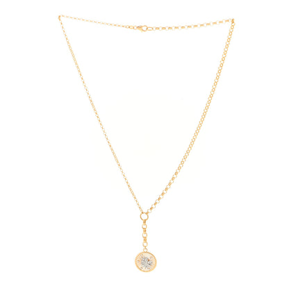 Foundrae 18K Yellow White Gold Diamond Resilience Medium Mixed Belcher Extension Chain Necklace 3 of 6