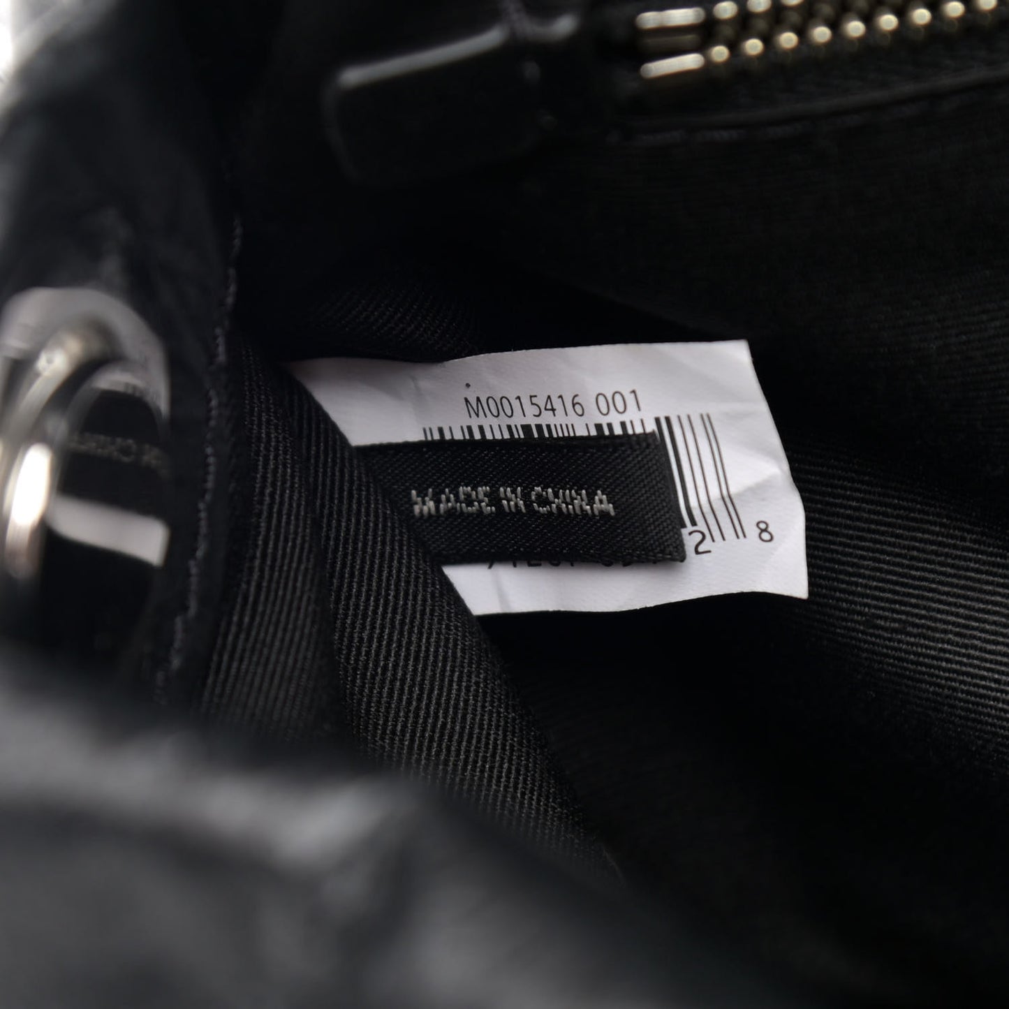 Lambskin The Pillow Bag Black